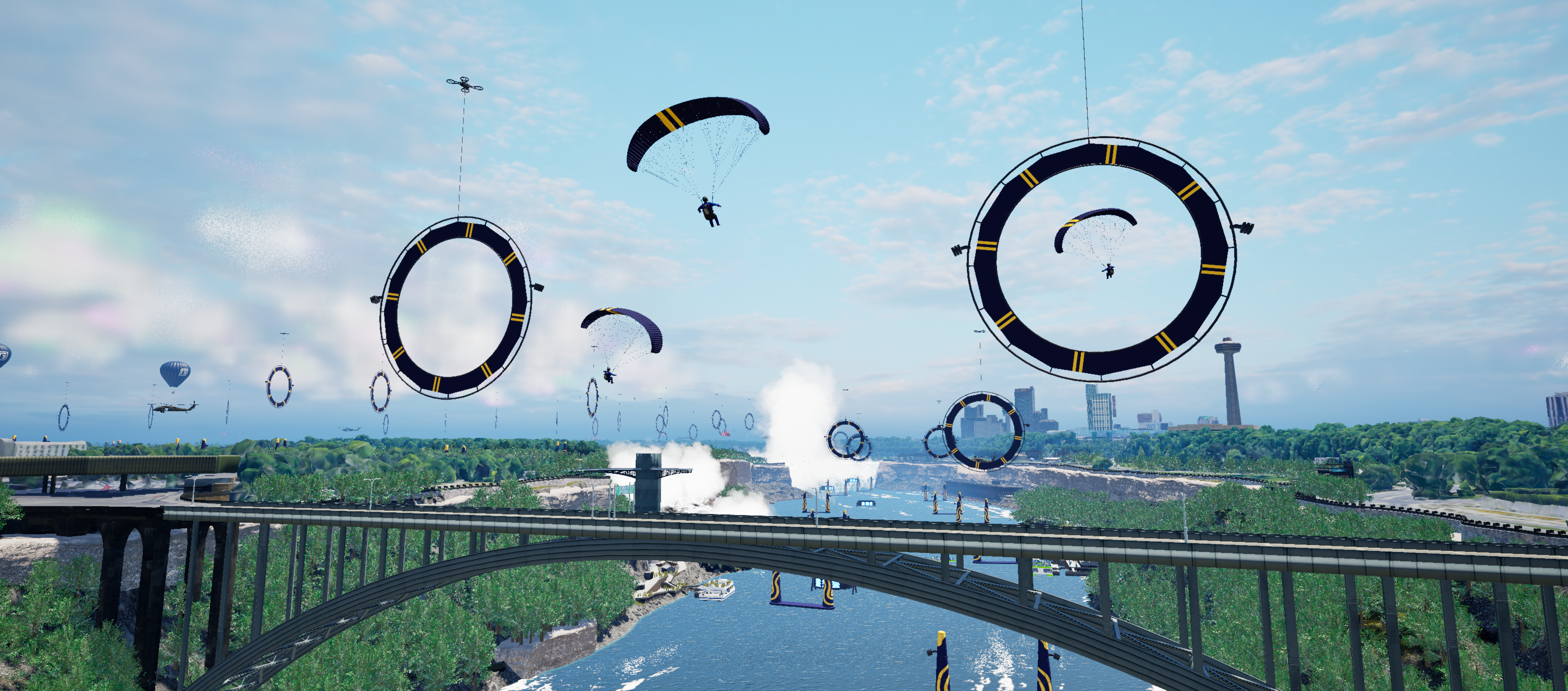 Niagara Virtual Takes Off: a World-First-Experience Flying over Niagara Fal