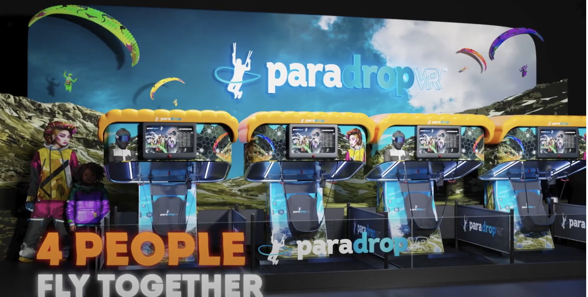 Take on the World with ParadropVR Pod